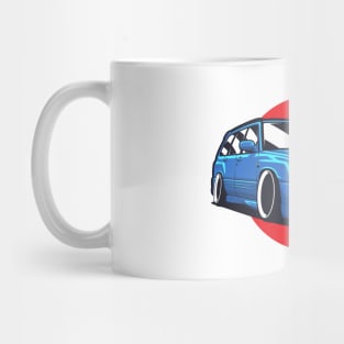 Blue Forester STI JDM Mug